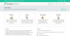 Desktop Screenshot of producthorizons.com